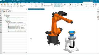 Robotic Turbo Post in NX CAM [upl. by Keifer]