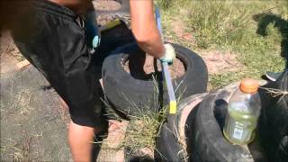 earthship build in texas 2014 [upl. by Frans]