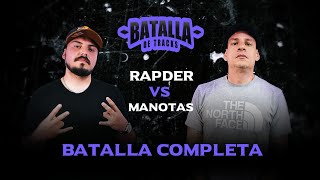 Rapder VS Manotas COMPLETA  Batalla De Tracks [upl. by Wenona]