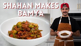 BAMYA OKRA WITH SPICY LAMB [upl. by Tegdirb]