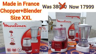 Moulinex Chopper Blender Model DP805G10 Moulinette XXL  Unboxing amp Review By Rehan Arshad [upl. by Sallie]