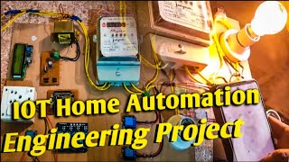 IOT Home Automation Engineering Project  How To Make IOT Projects  Genx Tech Robotics Pune [upl. by Fenwick472]