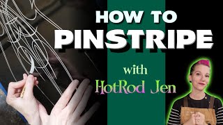 How to Pinstripe  Pinstriping for beginners [upl. by Diella]