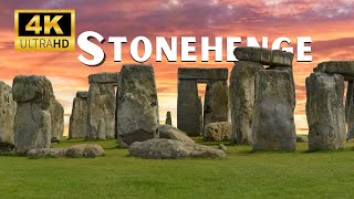 Stonehenge 4k Best Drone Footage in Stonehenge England [upl. by Akihsar]