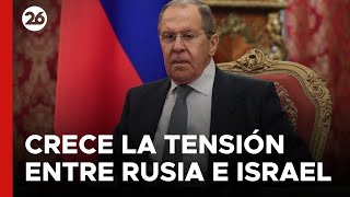 RUSIA  El Gobierno convocó a embajadora de Israel por declaraciones quotinaceptablesquot [upl. by Borden]