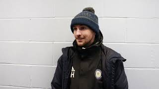 Post Match Manager Nathan Harrops Thoughts On Defeat To Alfreton Town FC Manchester [upl. by Fleming]