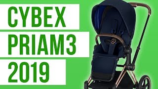 Cybex Priam3 Stroller 2019  Full Review [upl. by Airebma447]