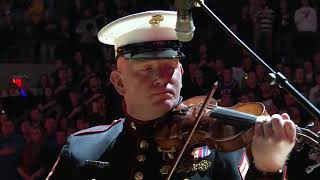 USMC Master Gunnery Sgt Peter Wilson National Anthem [upl. by Shipman]