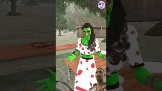 ganji chudayel ka kand pat 1 cartoon story funnyshorts [upl. by Carolee]