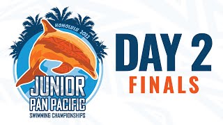 Day 2 Finals  Junior Pan Pacific Swimming Championships [upl. by Ettenad]