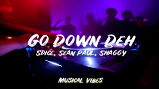 Spice Sean Paul Shaggy  Go Down Deh Lyrical Video [upl. by Reteip412]