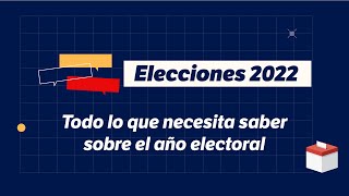 Elecciones Colombia 2022 vote bien usted elige  El Espectador [upl. by Crandale]