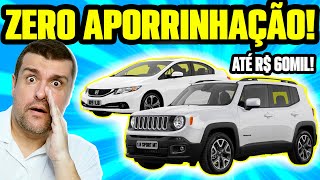 CONFIÁVEIS e BARATOS DE MANTER MELHORES CARROS até 60MIL REAIS SUV SEDÃ HATCH e AUTOMÁTICO [upl. by Akinnej]