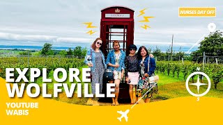 A Day Away From Work Trip to Wolfville Nova Scotia [upl. by Aissak]