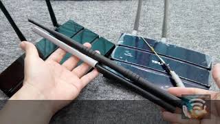 High gain 9 dBi dual band wifi antenna VS original TP LINK routers [upl. by Attenrad]