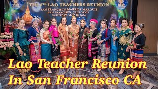 Lao Teacher Reunion in San Francisco EP1viral trending fun dance enjoy party [upl. by Otha]