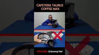 Esta es la cafetera Taurus Coffee Max  Review completo en nuestro canal [upl. by Ecirtac]