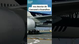 Vou decolar de Cascavel a Guarulhos [upl. by Tench]