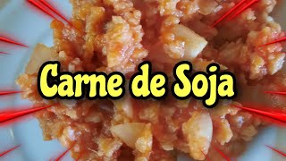 Como fazer carne de Soja [upl. by Costa]