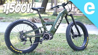 1500W fullsuspension ebike FREY CC FAT review [upl. by Brathwaite29]