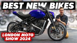 Best New 2024 Bikes From The London Motorcycle Show [upl. by Eyaf544]