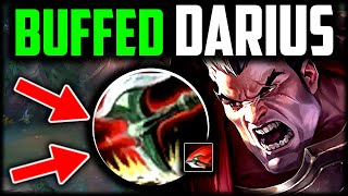 BUFFED DARIUS IS BUSTED  How to Darius amp CARRY Best BuildRunes Darius Guide Season 14 [upl. by Adok]