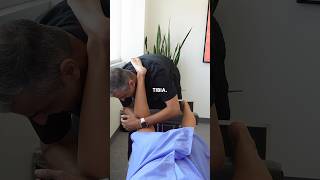 SPICY amp DEEP PEx Tibia Knee Adjustment chiropractic shorts [upl. by Nalhsa]