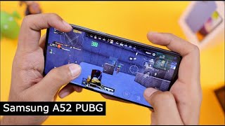 Samsung Galaxy A52 PUBG Gaming Review with FPS amp Heating  Graphics amp Gameplay  Hindi [upl. by Troy628]