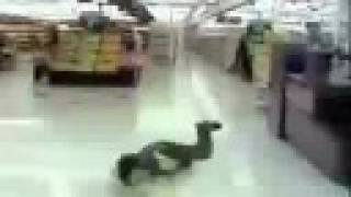 WalMart Shenanigans Milk Spill [upl. by Eanyl]