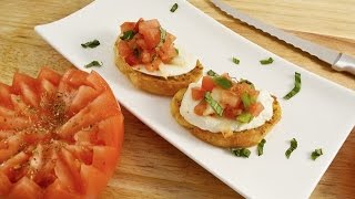 Bruschetta amp Crostini Appetizer Recipe  RadaCutlerycom [upl. by Ingles654]