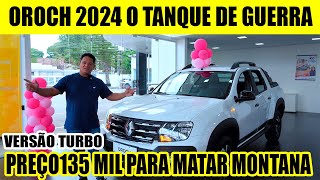 NOVA RENAULT OROCH 2024 13 TURBO TEM PREÇO DE 135 MIL REAIS P ELIMINAR AS RIVAIS [upl. by Greenman]