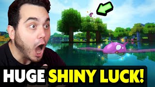 Triple Shiny Luck in PIXELMON [upl. by Kosel]