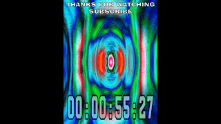 Cool Oval wave background VFX with timer 3 minutes shorts [upl. by Ardella]