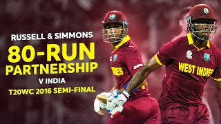 Lendl Simmons and Andre Russell power West Indies into the Final  T20WC 2016 [upl. by Atires]