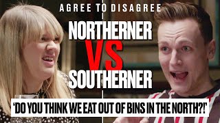 North Vs South Are Southerners Unfriendly  LADbible  Agree To Disagree [upl. by Arata]