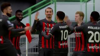 270 ZLATAN IBRAHIMOVIC GOALS l AC MILAN VS CF MONTREAL l FIFA 23 [upl. by Carboni]