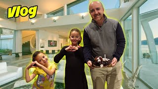 VLOG  ANNIV de PAPA  CADEAUX et COLIS DALICYA et OCEANE [upl. by Elodea]