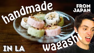 What is Wagashi Japanese tea ceremony snacks [upl. by Nere451]