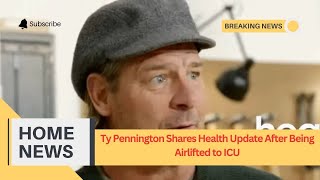 Ty Pennington Shares Health Update After Being Airlifted to ICU [upl. by Reis893]