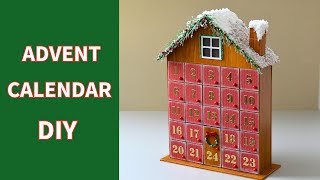 ADVENT CALENDAR DIY  Christmas Decoration [upl. by Aicilev805]