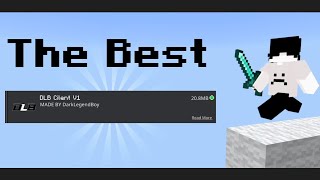 The New BEST PvP client for MCPE 120 [upl. by Hamon]