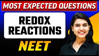 REDOX REACTIONS  Most Expected Questions in 1 Shot  NEET [upl. by Alf]