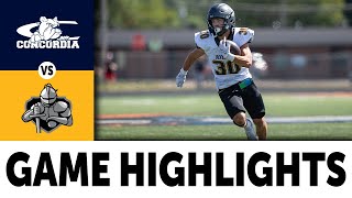 Dordt Defenders vs Concordia Bulldogs Game Highlights  NAIA Football [upl. by Rora168]