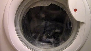 Unbalanced Hoover VisionTech Washing Machine 50 Minute Cycle [upl. by Mandi191]