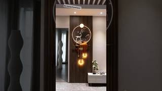 Unique wall light design home trending shortvideo interior homedecor shorts [upl. by Dominus]