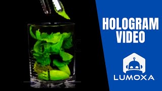 Mojito  3D Animation for hologram  hélice holographique [upl. by Ahsiuqet]