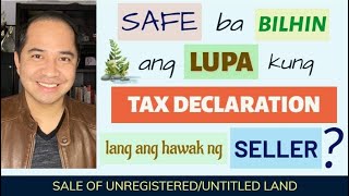 TAX DECLARATION OF REAL PROPERTY PROOF OF LAND OWNERSHIP [upl. by Enilemme175]