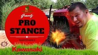 Gravely Pro Stance Mower Maintenance ► New Blades New Oil Change [upl. by Roxana346]