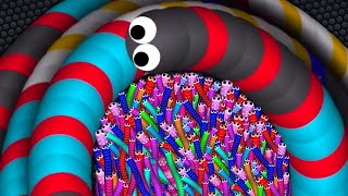 😔Good game play slither io🐍 Ai epice funny epice score 800000😄 [upl. by Aidnama836]