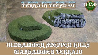 Warhammer Oldhammer Stepped Hill Terrain Guide [upl. by Atenek333]